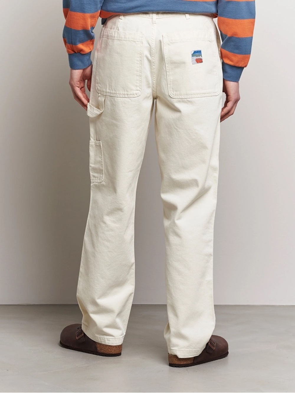 Palmes Organic Cotton Utility Broom Trousers - 46/Small